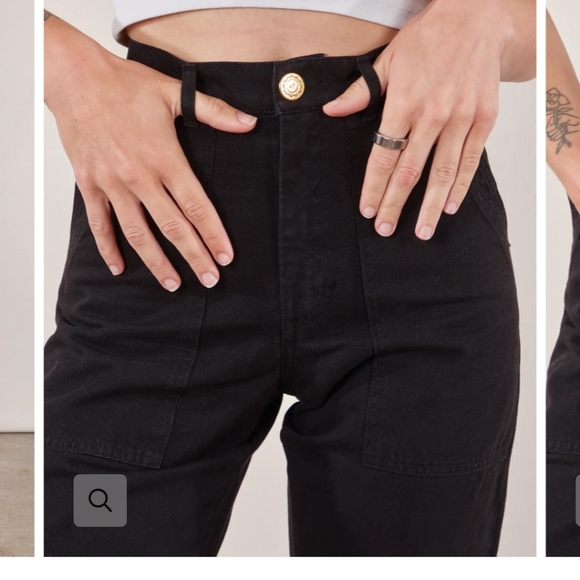 Big Bud Press Work Pants XS Petite Black - Picture 3 of 13